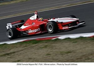 Images Dated 31st March 2006: 2006 Formula Nippon Championship Fuji Speedway. Fuji. 2nd April 2006 Benoit Treluyer