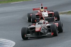 Images Dated 28th May 2006: 2006 Formula Nippon Championship Twin-Ring Motegi, Japan. 28th May 2006 Race winner Andre Lotterer