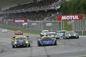 Images Dated 25th June 2006: 2006 Japanese Super GT Series Sepang, Malaysia. 25th June 2006 Start of the GT300 race