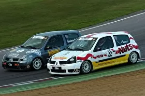 Images Dated 11th November 2004: 2006 Renault Clio Cup Brands Hatch 23 / 24th September 2006 Paul Rivett