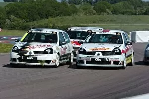Images Dated 22nd July 2004: 2006ELF Renaul Clio Cup Thruxton 3rd - 4th June Michael Doyle