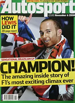 Champion Collection: 2008 Autosport Covers 2008