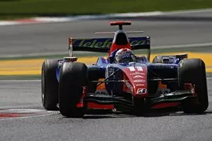 2008 GP2 Series. Round 1. Friday Qualifying. Barcelona, Spain. 25th April 2008 Javier Villa (ESP, Racing Engineering)
