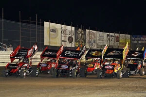 Images Dated 29th August 2010: 2010 World of Outlaws Edmonton