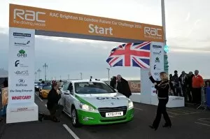 Images Dated 9th March 2022: 2011 RAC Future Car Challenge, Brighton to London, 5 November 2011
