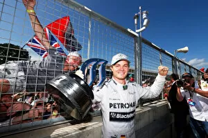 English Gallery: 2013 British Grand Prix - Sunday: Nico Rosberg, Mercedes AMG, 1st position