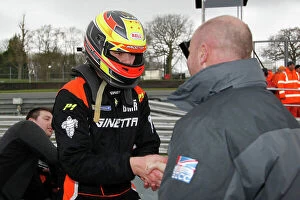 Images Dated 4th April 2015: 2015 Ginetta Junior Championship, Brands Hatch, England. 4th-5th April 2015