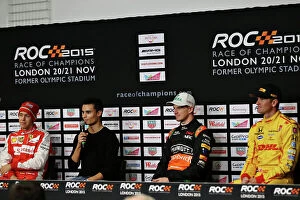 Images Dated 19th November 2015: 2015 Race of Champions Practice, Olympic Park, London