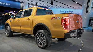 Images Dated 14th January 2018: 2019 Ford Ranger debuts at the 2018 North American International Auto Show in Detroit