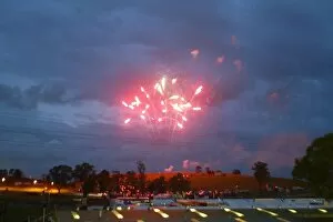 Sydney Gallery: A1 Grand Prix: The firework display at the end of the day