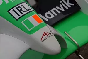 Images Dated 28th September 2006: A1GP: A1 Team Ireland nose cone: A1GP, Rd1, Preparations, Zandvoort, Holland, 28 September 2006