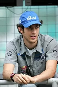 Images Dated 31st August 2006: A1GP: Bruno Senna: A1GP Test, Silverstone, England, 30-31 August 2006