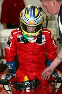 Images Dated 31st August 2006: A1GP: Mario Dominguez A1 Team Mexico: A1GP Test, Silverstone, England, 30-31 August 2006