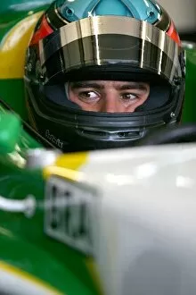 Images Dated 31st August 2006: A1GP: Rubens Carrapatoso A1 Team Brazil: A1GP Test, Silverstone, England, 30-31 August 2006