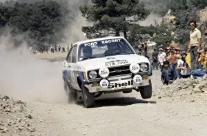 Images Dated 13th September 2005: Acropolis Rally, Greece. 28 May-3 June 1977: Bjorn Waldegaard / Hans Thorszelius, 1st position