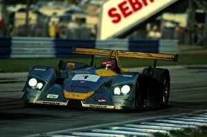 Images Dated 22nd August 2002: American Le Mans Series: Rinaldo Capello drives the winning Audi R8