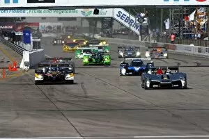 Images Dated 23rd March 2009: American Le Mans Series: The start of the race
