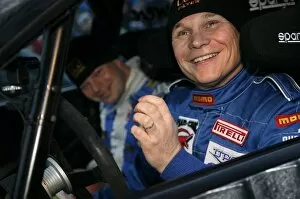 Arctic Rally: Mika Salo with co-driver Mika Ovaskainen