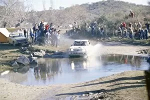 Argentinian Rally, Argentina. 30 July-3 August 1985: Timo Salonen / Seppo Harjanne, 1st position