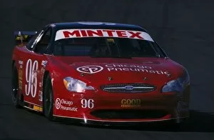 Images Dated 28th August 2001: ASCAR Mintex Cup: Pole Sitter Mark Claussner ended race 1 in the wall