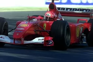 Images Dated 5th March 2001: Australian Grand Prix: Michael Schumacher Ferrari F2001