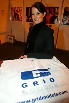 Images Dated 13th January 2006: Autosport International Show 2006: Clara Beasley of Gridmodels