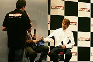 Birmingham Gallery: Autosport International Show 2006: Marcus Gronholm picks names out of a hat - in a competition
