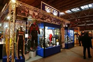 Images Dated 13th January 2006: Autosport International Show 2006: The Sparco stand