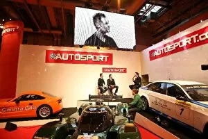 Images Dated 15th January 2010: Autosport International Show: Andy Priaulx are interviewed