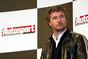 Images Dated 16th January 2005: Autosport International Show: Eddie Irvine on the main stage