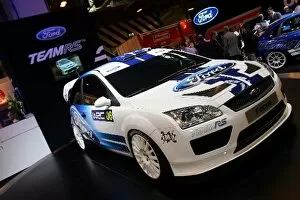 Images Dated 13th January 2005: Autosport International Show: Ford unveil the Focus WRC car for the 2006 season