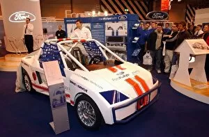 Images Dated 9th January 2003: Autosport International Show: Ford World Rally driver Markko Martin unveiled the new Ford Rally