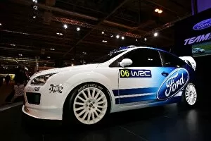 Images Dated 15th January 2005: Autosport International Show: A mock up of the 2006 Ford Focus RS WRC06
