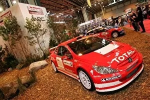 Show Gallery: Autosport International Show: The Peugeot 307 WRC of Marcus Gronholm on the WRC display