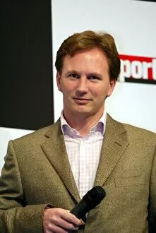 Images Dated 13th January 2005: Autosport International Show: Red Bull Racing and Arden boss Christian Horner