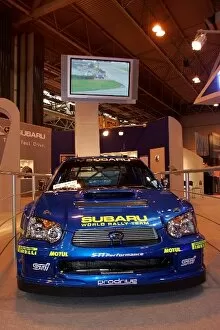 Images Dated 14th January 2005: Autosport International Show: Subaru Impreza WRC car