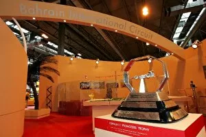Images Dated 15th January 2005: Autosport International Show: The trophy awarded to the Bahrain International Circuit for the best