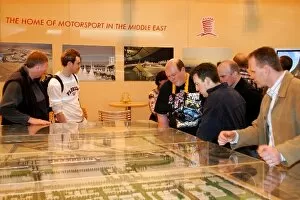 Images Dated 15th January 2005: Autosport International Show: Visitors on the Bahrain GP stand