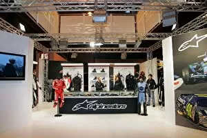 Images Dated 10th January 2008: Autosport Show: Alpinestars Stand: Autosport Show, NEC, Birmingham, England, 10 January 2008