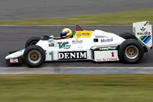 Images Dated 23rd June 2003: Ayrton Senna Tribute: The 1983 Williams FW08C that was raced by Keke Rosberg Williams but tested