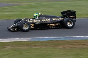 Images Dated 23rd June 2003: Ayrton Senna Tribute: The Lotus 97T raced by Ayrton Senna in 1985