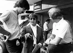 Images Dated 2nd September 2013: Bernie Ecclestone with Gordon Murray: Italian Grand Prix, Monza 1978