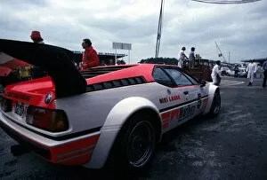 Images Dated 12th April 2002: BMW M1 Procar Championship: Niki Lauda in the pitlane in his Marlboro liveried car