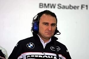 Images Dated 16th January 2007: BMW Sauber F1.07 First Run: BMW Sauber Engineer