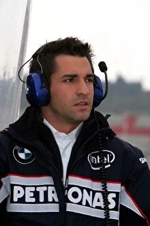 Images Dated 16th January 2007: BMW Sauber F1.07 First Run: Timo Glock BMW Sauber Test Driver
