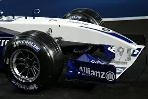 Images Dated 31st January 2003: BMW Williams F1 Launch: The nose of the new BMW Williams FW25