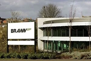 Sign Collection: Brawn GP Factory