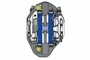 Mechanical Accessories Gallery: Brembo brake caliper: MOTORSPORT IMAGES: Brembo brake caliper