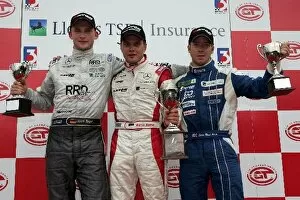 Images Dated 25th June 2007: British Formula 3 Championship: Race 2 podium and results