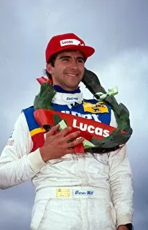 Images Dated 3rd October 2001: British Formula Three Championship: Damon Hill winner of the prestigious Grand Prix support race
